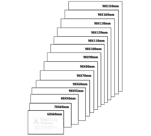 스티커 디자인 작업 사이즈